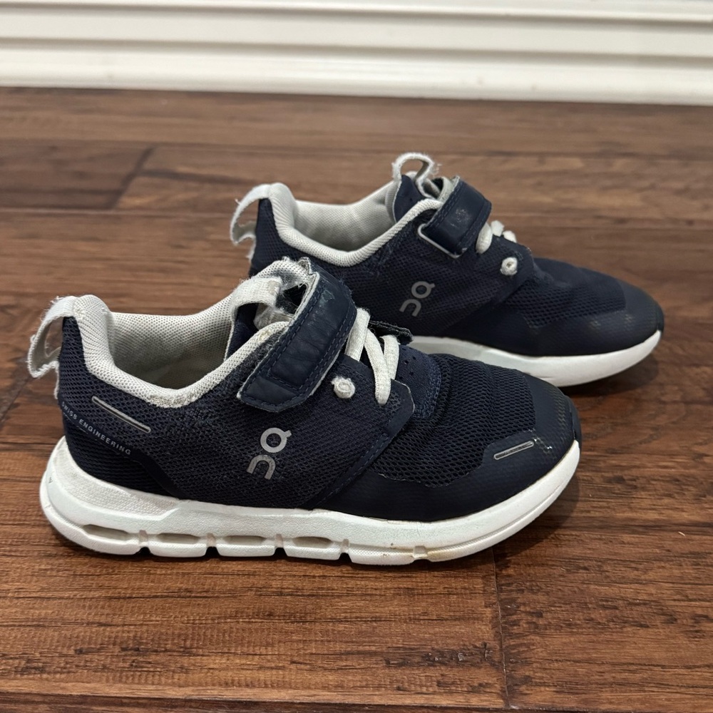 On kids sneakers